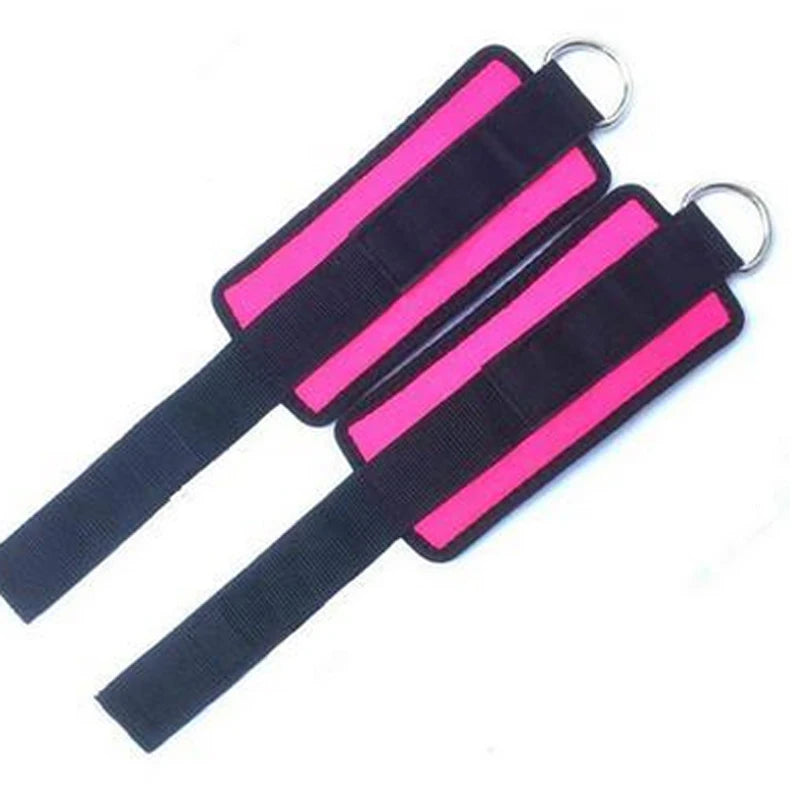 רצועת קרסול מקצועית עם D-Ring לאימוני כוח