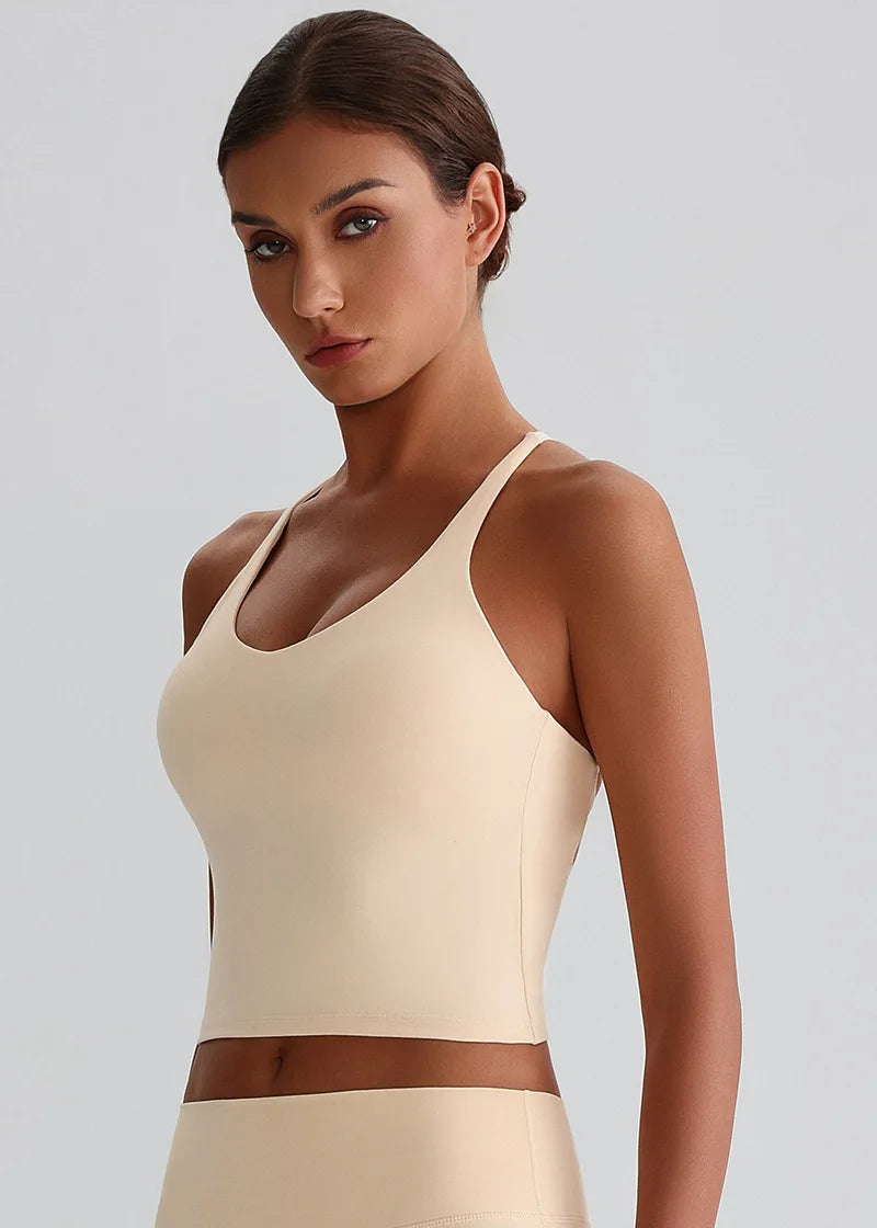 יולי – Yuli Cross-Back AirFit Yoga Top