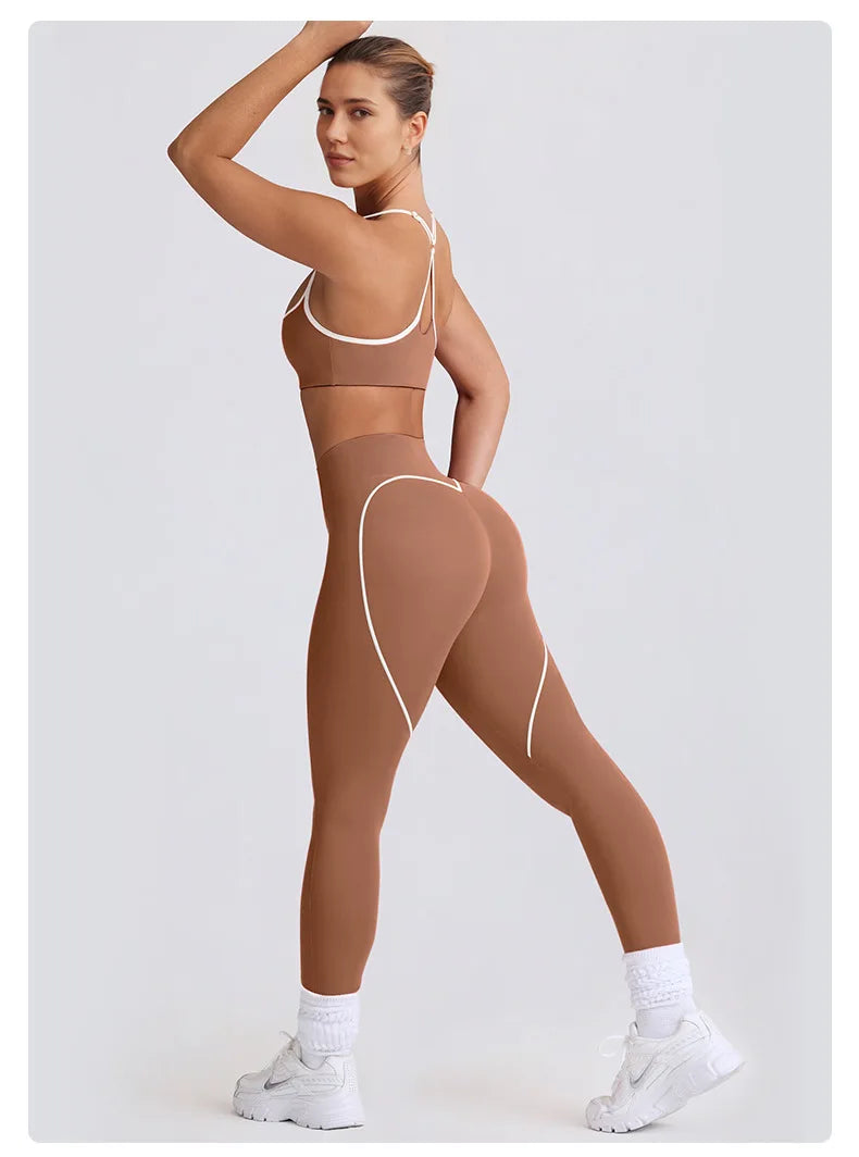 סלין – Céline Sculpt Seamless Yoga Set