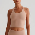 יולי – Yuli Cross-Back AirFit Yoga Top