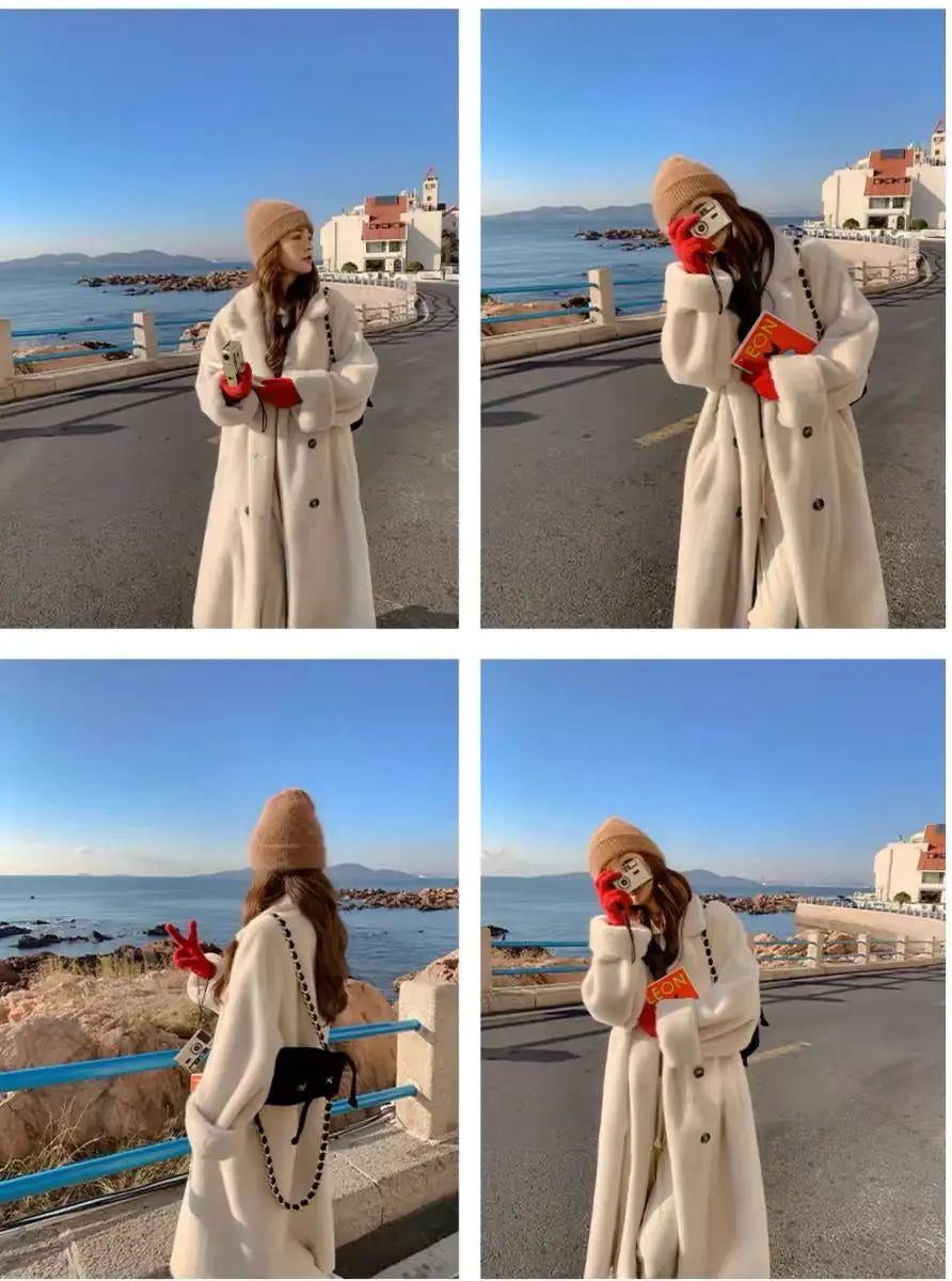 מעיל “מרינה” – מעיל פרווה אקולוגית ארוך, מחמם ואלגנטי לחורף 2026