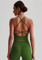 יולי – Yuli Cross-Back AirFit Yoga Top