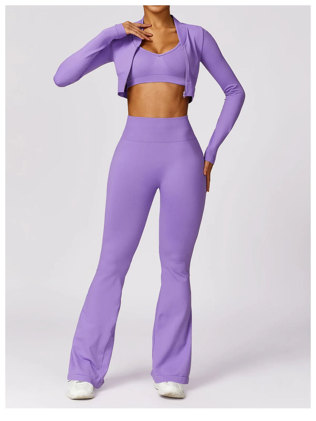 טייץ "אליסה" – Alisa Flare Sculpt Yoga Pants