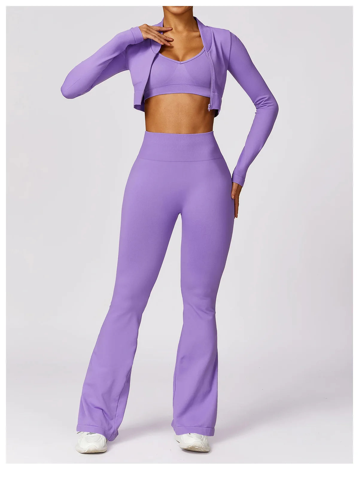 טייץ "אליסה" – Alisa Flare Sculpt Yoga Pants