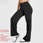 טייץ “ליאן” – טייץ יוגה קייצי רחב בגזרה גבוהה ונשפכת