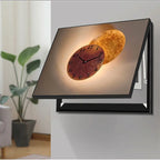 תמונת דקורציה “מסגרת מודרנית עם שעון קיר”