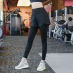 טייץ “ויולט” – טייץ יוגה היי־וויסט מחטב ונושם לנשים | Seamless Fit