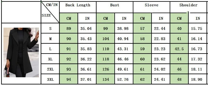 מעיל “אדל” – מעיל צמר מחויט במראה קוריאני אלגנטי