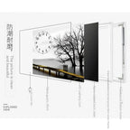 תמונת דקורציה “מסגרת מודרנית עם שעון קיר”