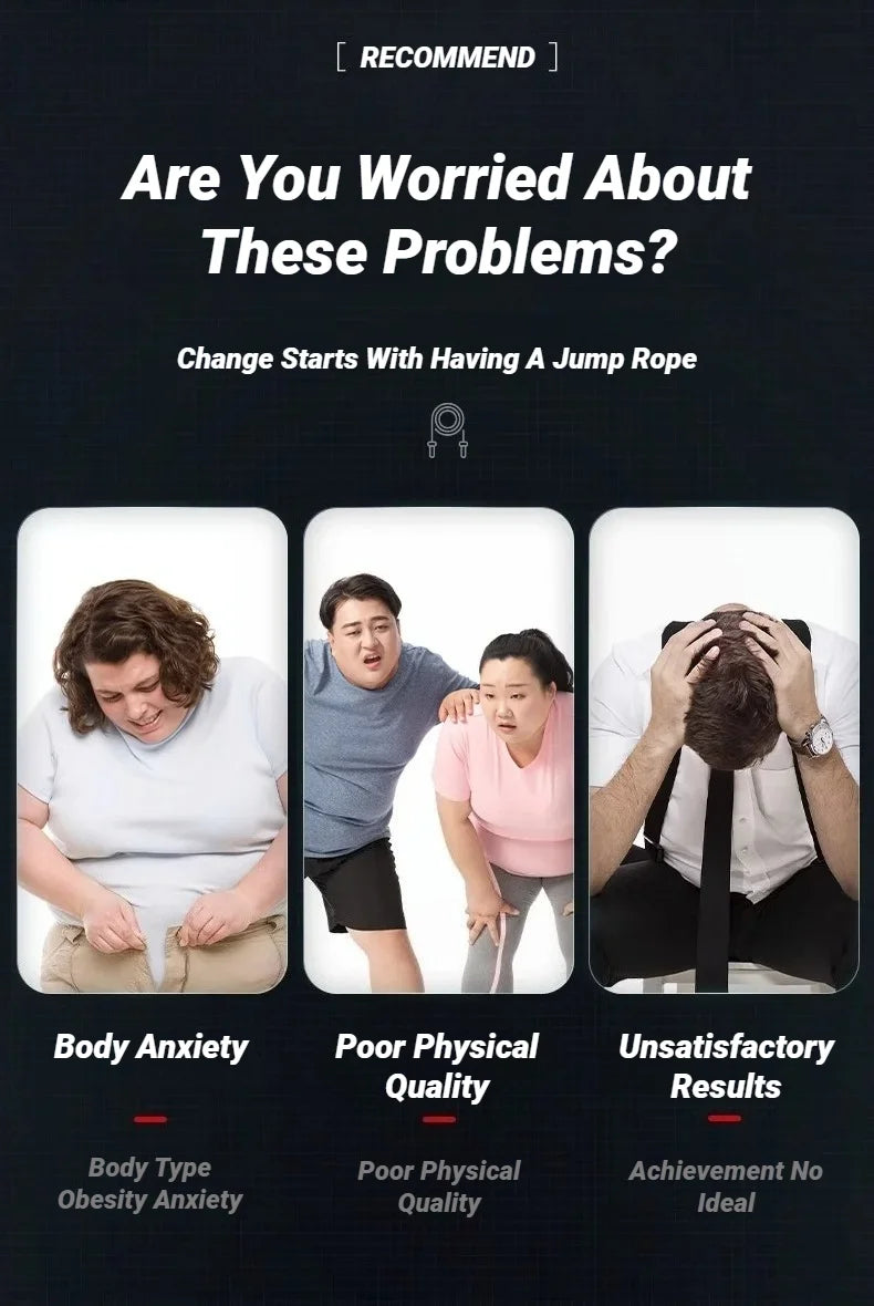 חבל קפיצה מקצועי לשריפת שומן – הדור החדש