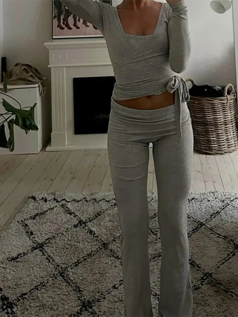 חולצת "אלורה" – Elora Wrap Yoga Top