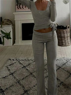 חולצת "אלורה" – Elora Wrap Yoga Top