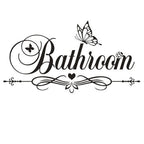 מדבקת קיר דקורטיבית "BathArt" לאמבטיה • ויניל אטום מעוצב