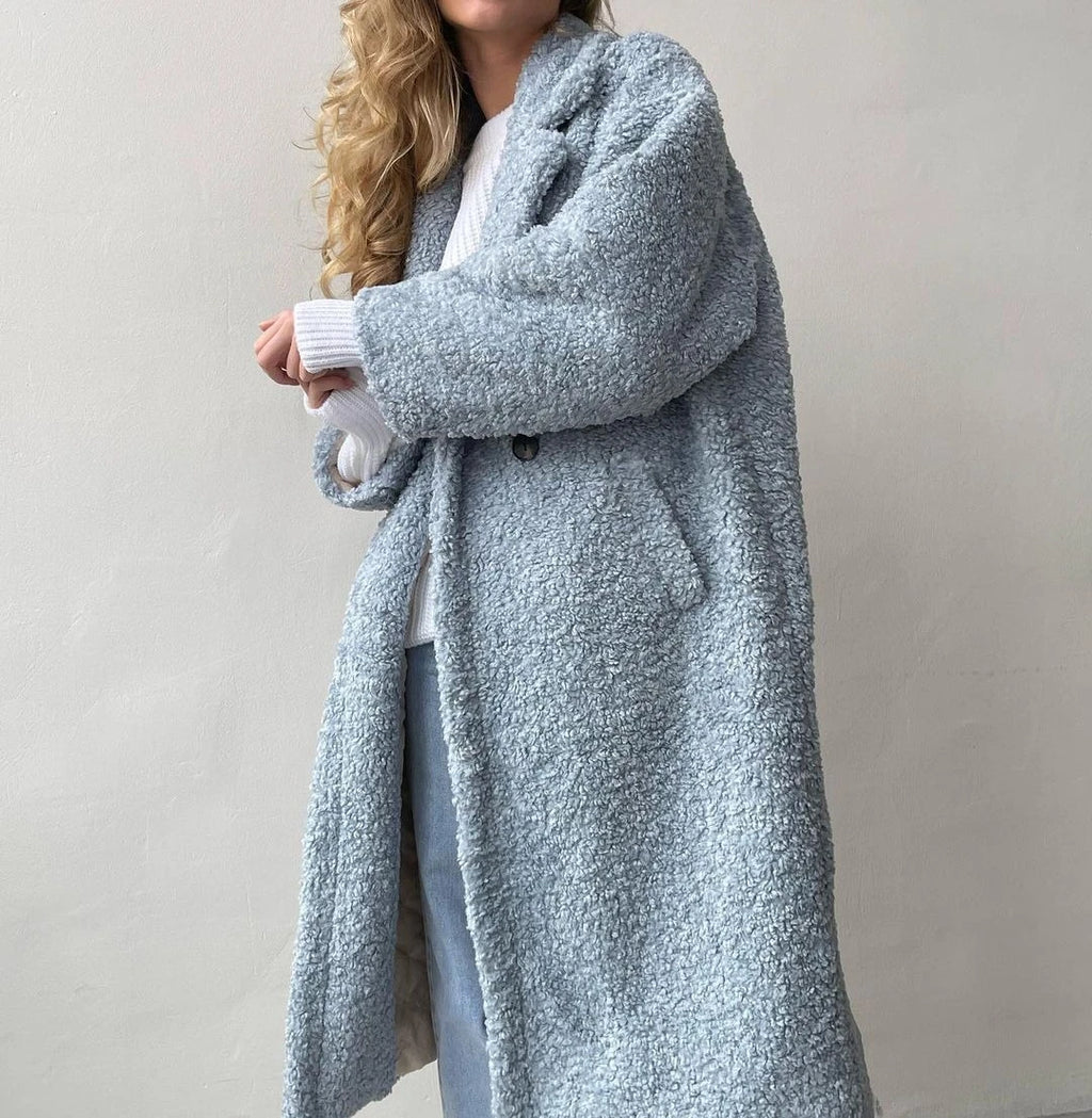 מעיל “דניאל” – מעיל ארוך, עבה ויוקרתי לחורף בסגנון High Street