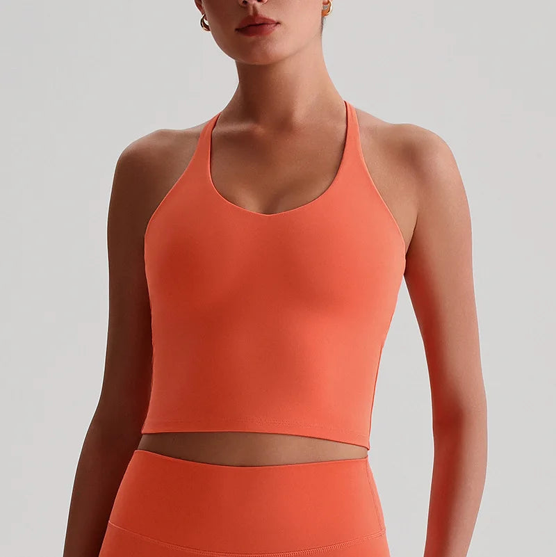 יולי – Yuli Cross-Back AirFit Yoga Top