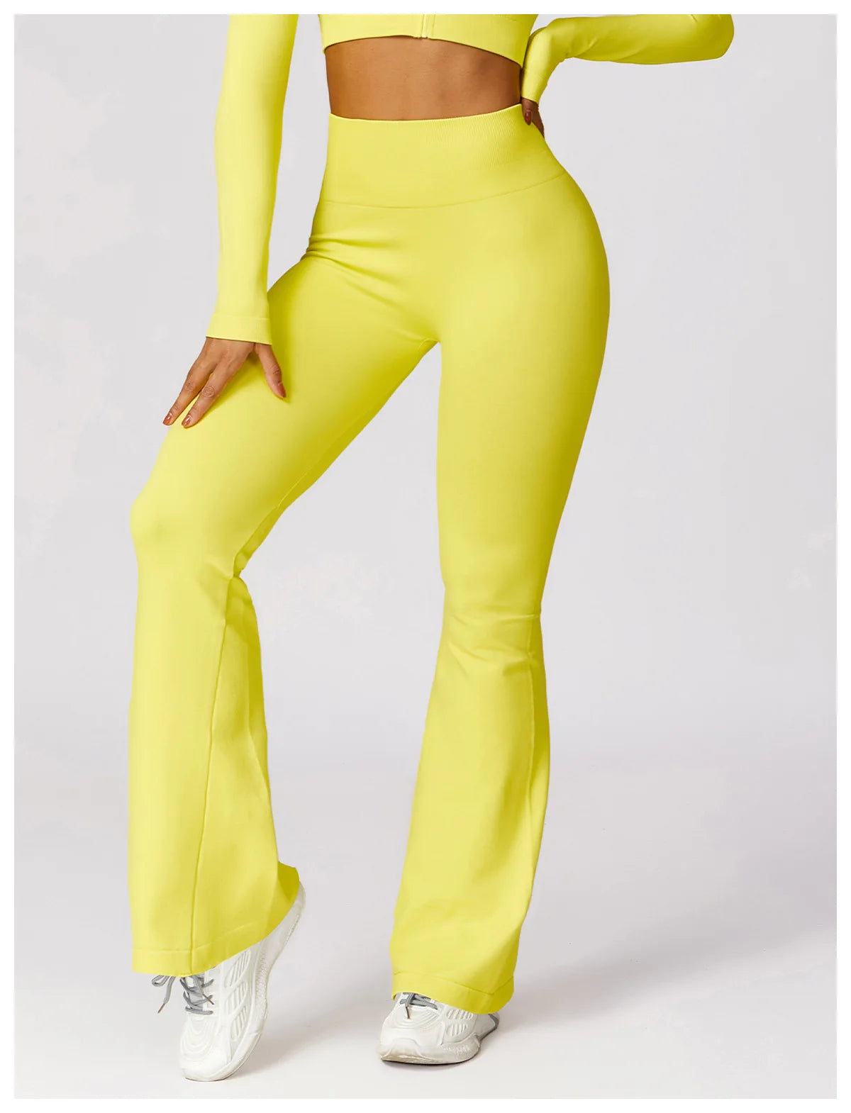 טייץ "אליסה" – Alisa Flare Sculpt Yoga Pants