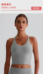 יולי – Yuli Cross-Back AirFit Yoga Top