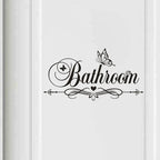 מדבקת קיר דקורטיבית "BathArt" לאמבטיה • ויניל אטום מעוצב