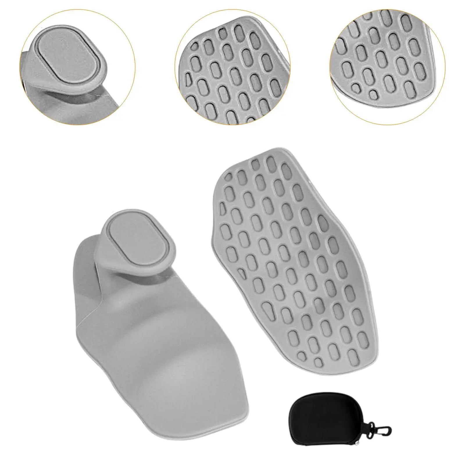 זוג גריפי סיליקון מקצועיים להרמת משקולות