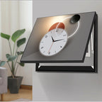 תמונת דקורציה “מסגרת מודרנית עם שעון קיר”