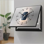 תמונת דקורציה “מסגרת מודרנית עם שעון קיר”