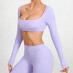 הדר – Hadar Performance Long-Sleeve Crop