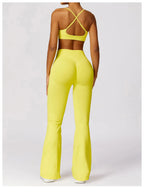 טייץ "אליסה" – Alisa Flare Sculpt Yoga Pants