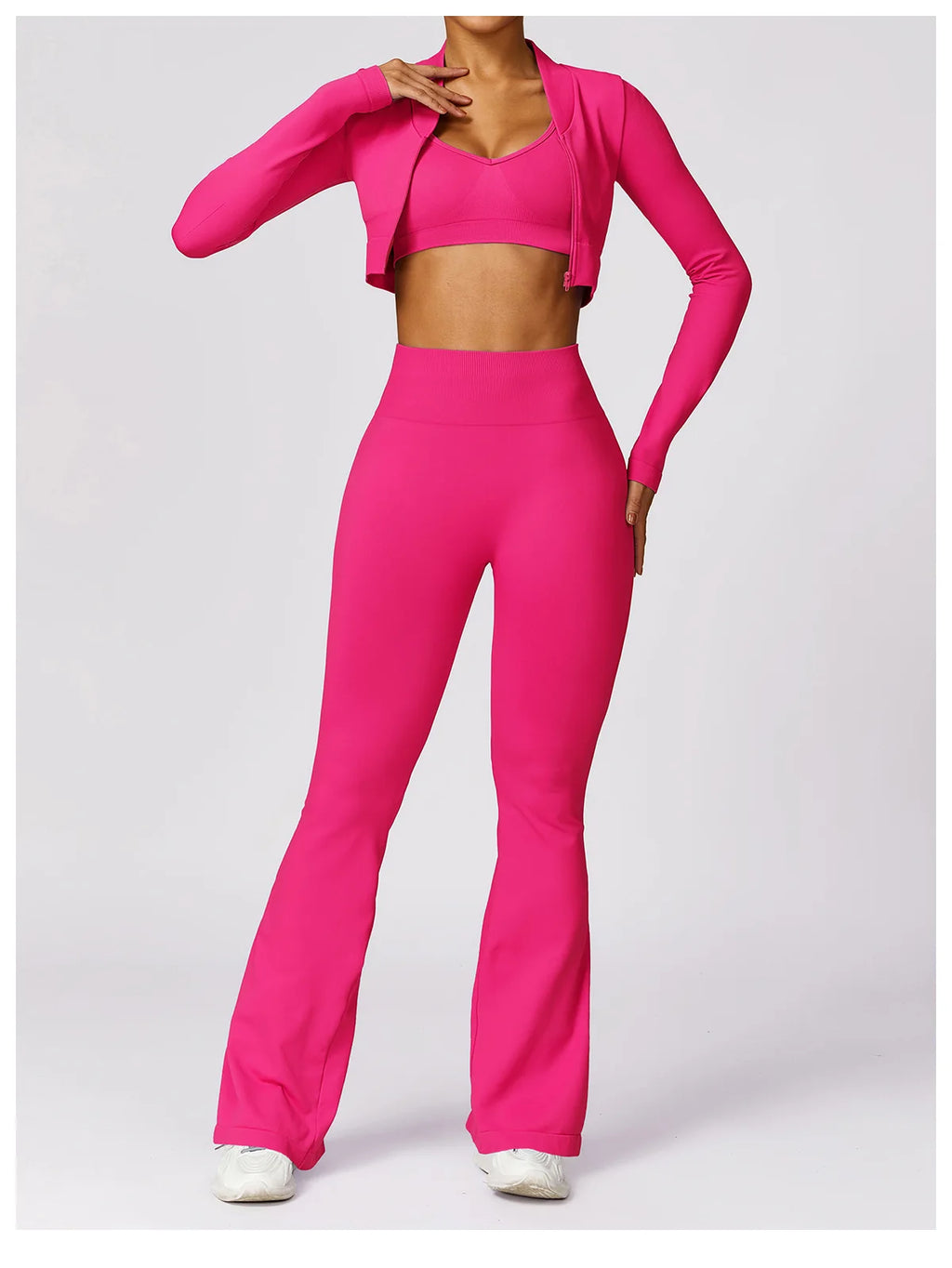 טייץ "אליסה" – Alisa Flare Sculpt Yoga Pants