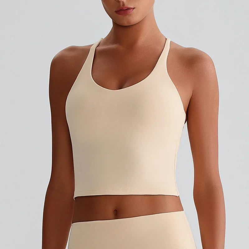 יולי – Yuli Cross-Back AirFit Yoga Top