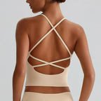 יולי – Yuli Cross-Back AirFit Yoga Top
