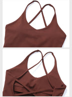 יולי – Yuli Cross-Back AirFit Yoga Top