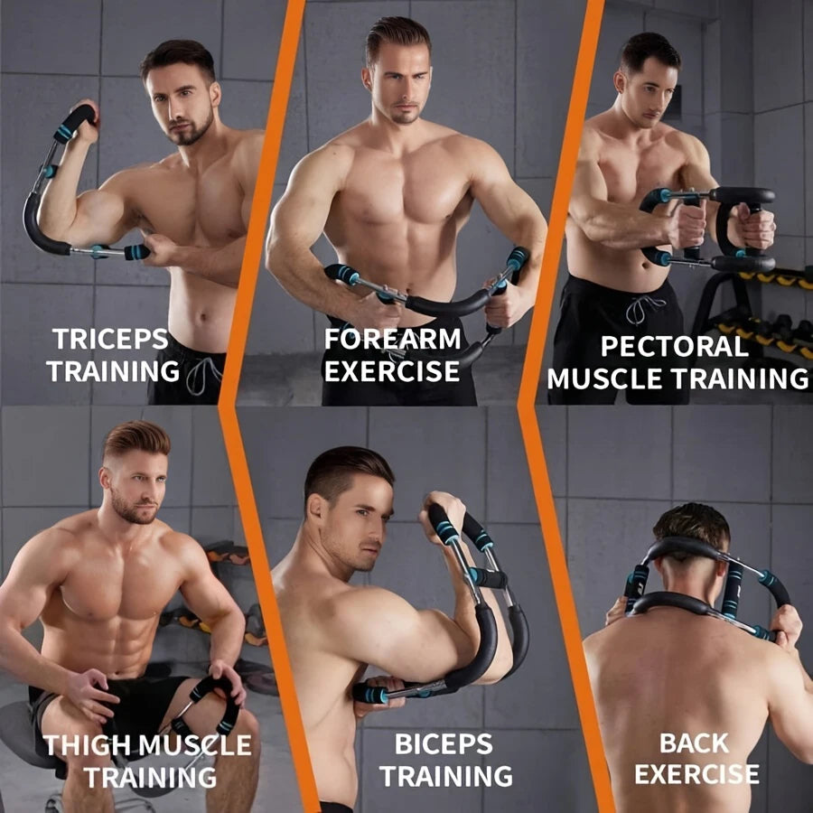 מאמן חזה וידיים מקצועי – פלדת אל־חלד, התנגדות מתכווננת