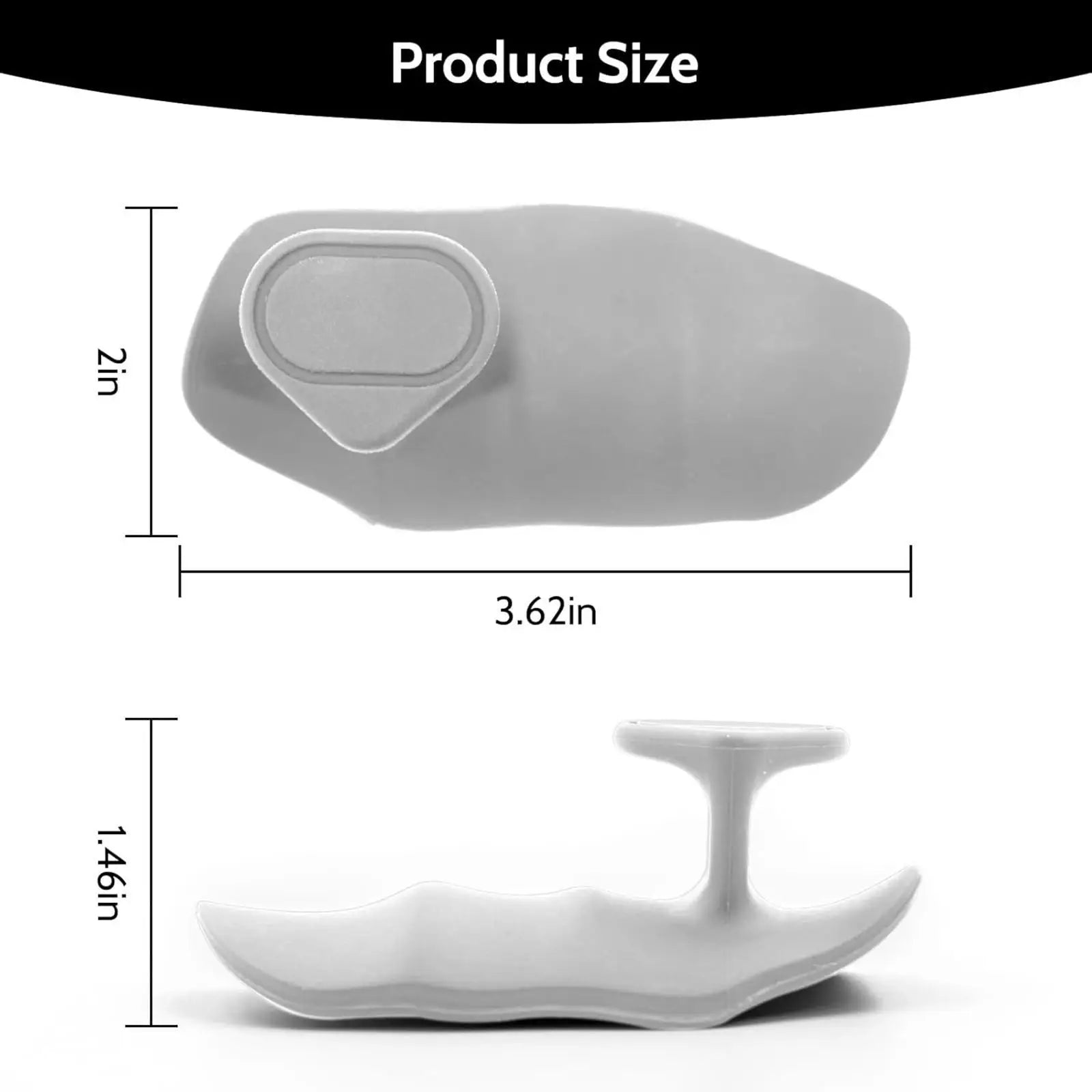 זוג גריפי סיליקון מקצועיים להרמת משקולות