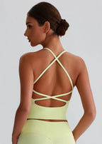 יולי – Yuli Cross-Back AirFit Yoga Top