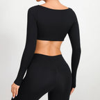 הדר – Hadar Performance Long-Sleeve Crop