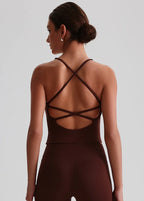 יולי – Yuli Cross-Back AirFit Yoga Top