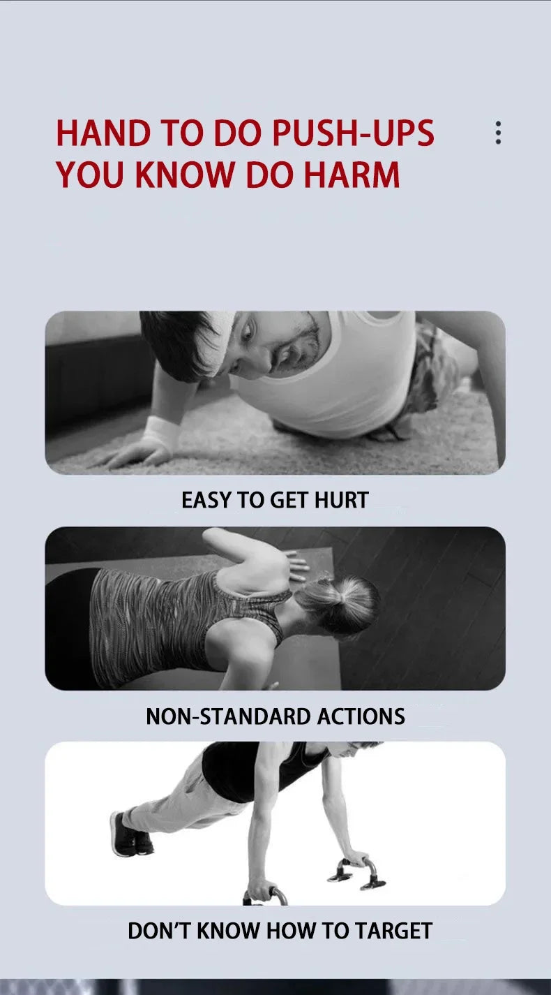 לוח שכיבות סמיכה צבעוני – מערכת אימון עליון מלאה