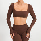 הדר – Hadar Performance Long-Sleeve Crop