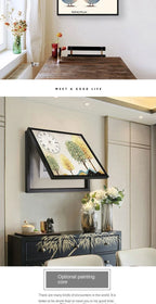 תמונת דקורציה “מסגרת מודרנית עם שעון קיר”