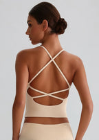 יולי – Yuli Cross-Back AirFit Yoga Top