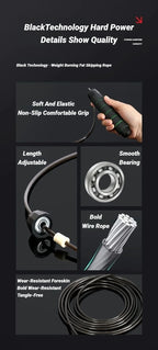 חבל קפיצה מקצועי לשריפת שומן – הדור החדש