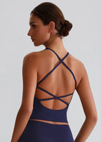 יולי – Yuli Cross-Back AirFit Yoga Top