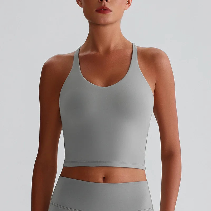 יולי – Yuli Cross-Back AirFit Yoga Top