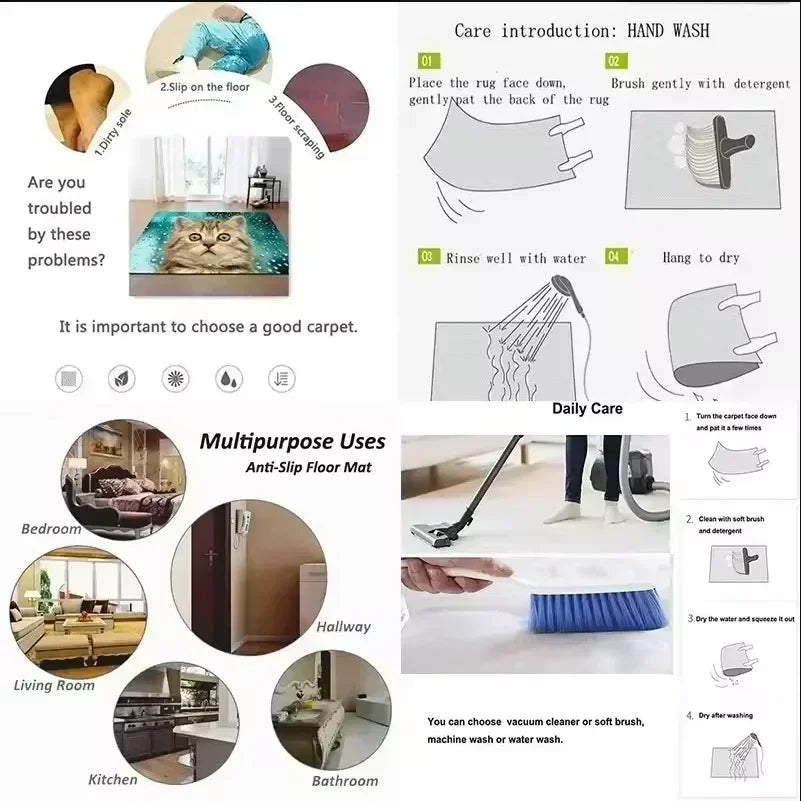 שטיח כניסה פלנל בעיצוב בייסבול “There’s No Plate Like Home”