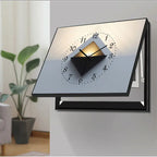 תמונת דקורציה “מסגרת מודרנית עם שעון קיר”