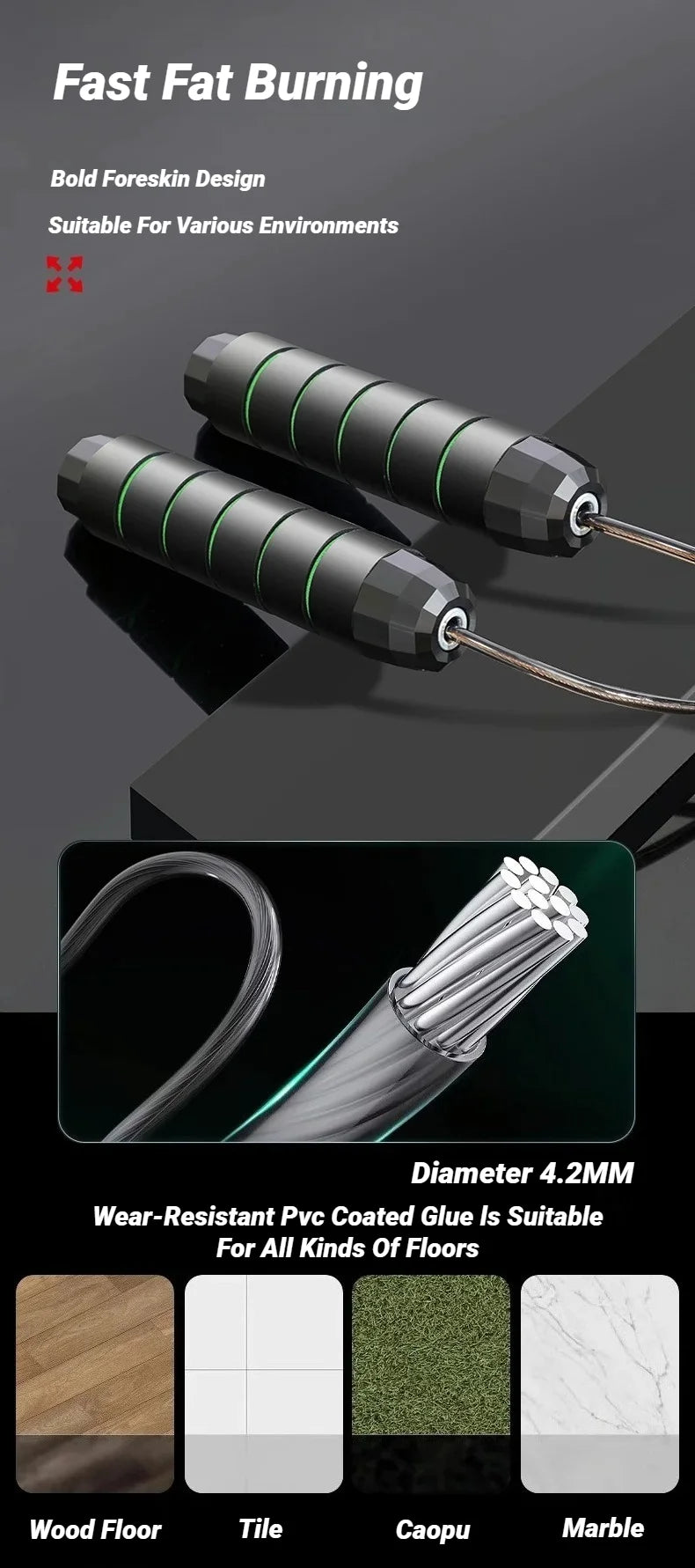 חבל קפיצה מקצועי לשריפת שומן – הדור החדש