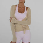חולצת "אלורה" – Elora Wrap Yoga Top